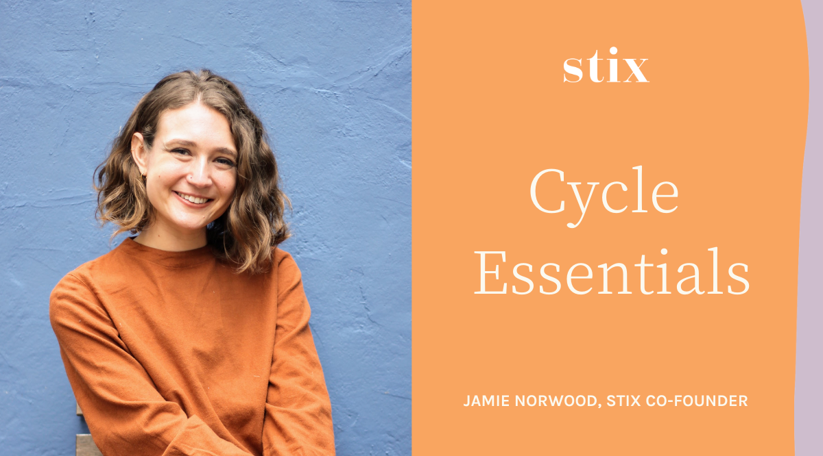 Cycle essentials from Winx Health (formerly known as Stix) co-founder Jamie Norwood