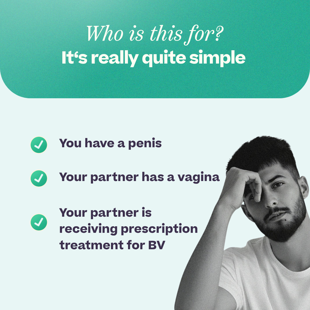 Male Partner BV Treatment