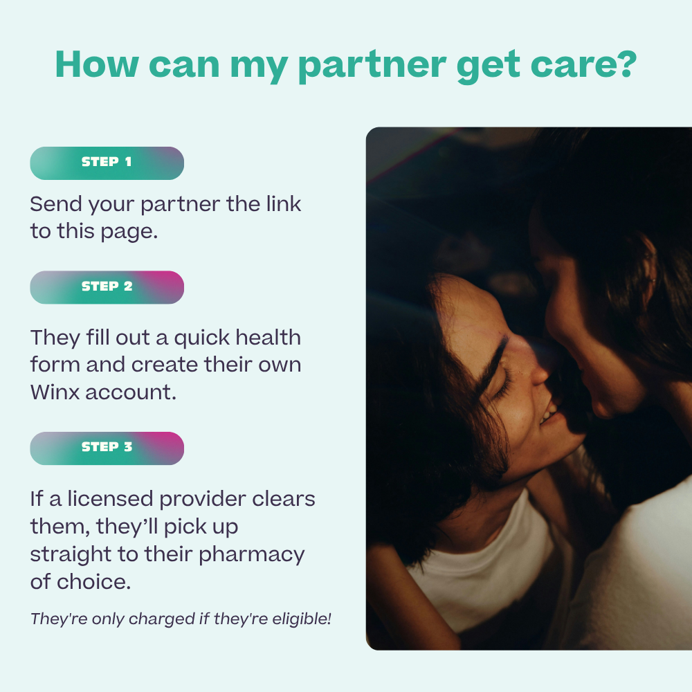 Male Partner BV Treatment
